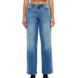 Hidden Jeans Logan Mid Rise Dad Jeans